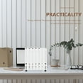 thumbnail image 4 of SHINYPASING 2Pcs Black Stainless Steel Pegboard Table Mount Brackets for Strong Stability, 4 of 7