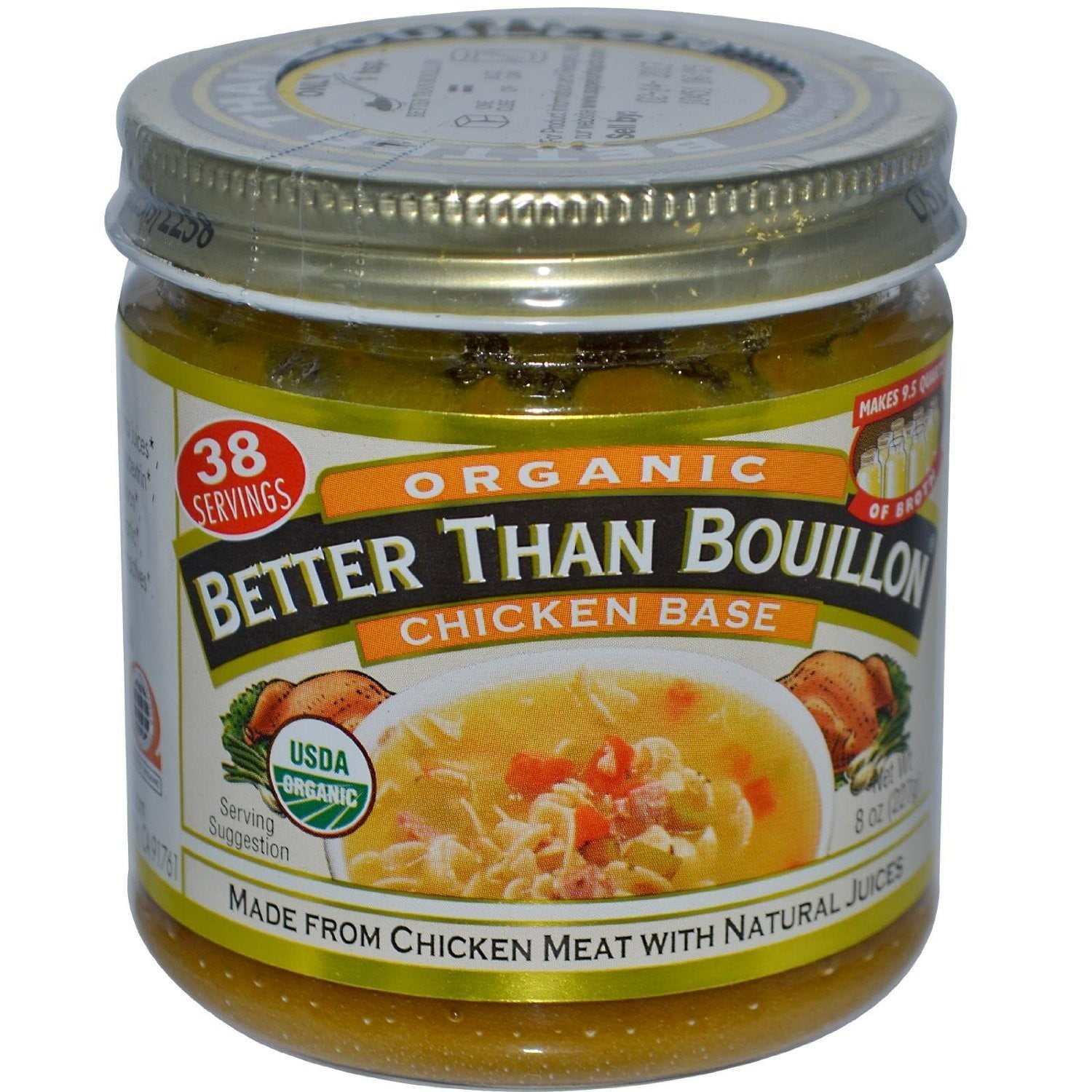 Better Than Bouillon Organic Chicken Base, 8 Oz
