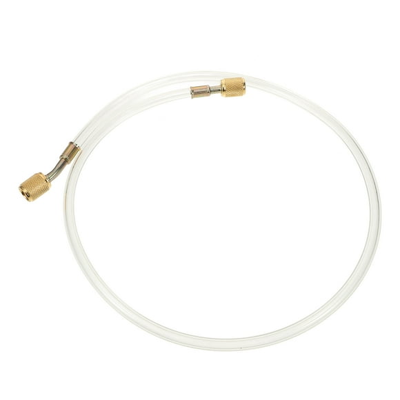 BRIGHTFUFU Manguera de carga de refrigerante, tubo de carga de refrigerante para aire acondicionado, accesorio para coche