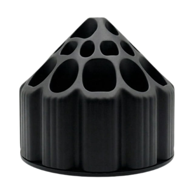 Organizador de accesorios para herramientas de cabello, peine resistente, multifuncional, para el hogar y estudio de maquillaje. Negro