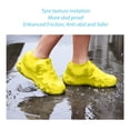 thumbnail image 4 of Silicone Waterproof Shoe Covers, Upgrade Reusable Overshoes , Resistant Rain Boots Non-Slip Washable Protection For Adult Kids Pink M, 4 of 9