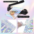 thumbnail image 3 of 100pcs Mylar Bags 3x4 inches Resealable Bag with  Bag Coffee Storage for Small Business, 3 of 5