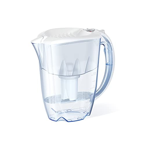 Jarra con filtro de agua AQUAPHOR Ideal para 7 tazas con filtro B15, color blanco