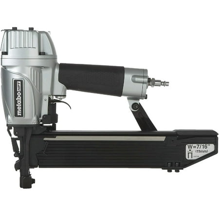 Metabo HPT 7/16-In. Standard Crown Stapler  Pro Preferred Brand of Pneumatic Nailers  16 Gauge  1  to 2  Staples  Construction Stapler Ideal for Sheathing  Roof Decking & Subfloor Install  N5008AC2