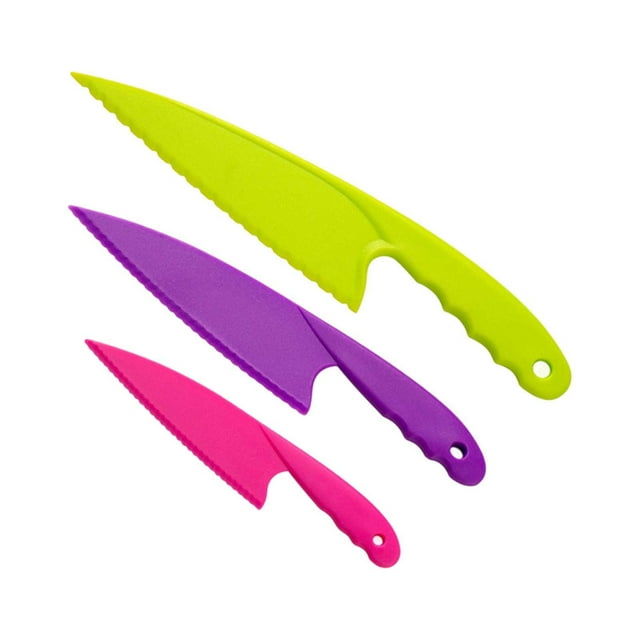 Hearth & Gear Tactile Nylon For The Blind And Visually Impaired Cut All Kinds Of Food Without Cutting Your Fingers Children's Fruit Kids Toy 1pc Apartment Must Haves Utensil Rack 5 Household Items