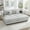 Light Grey, variant on Modern Chaise Sofa, 75.5" Chaise Lounge Sofa with Adjustable Backrest, Upholstered Comfy Sleeper Couch with Cup Holders, Phone Holder and Storage Compartments for Living Room, Light Grey