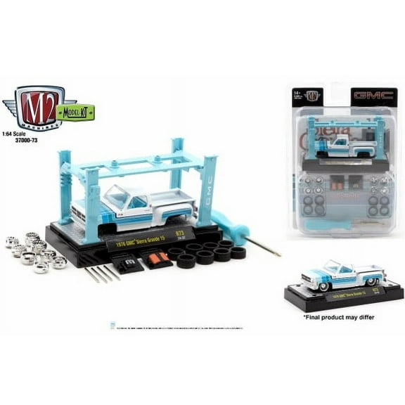 M2 Machines 1:64 Model Kit Release 73 1976 Gmc Sierra Grande 15