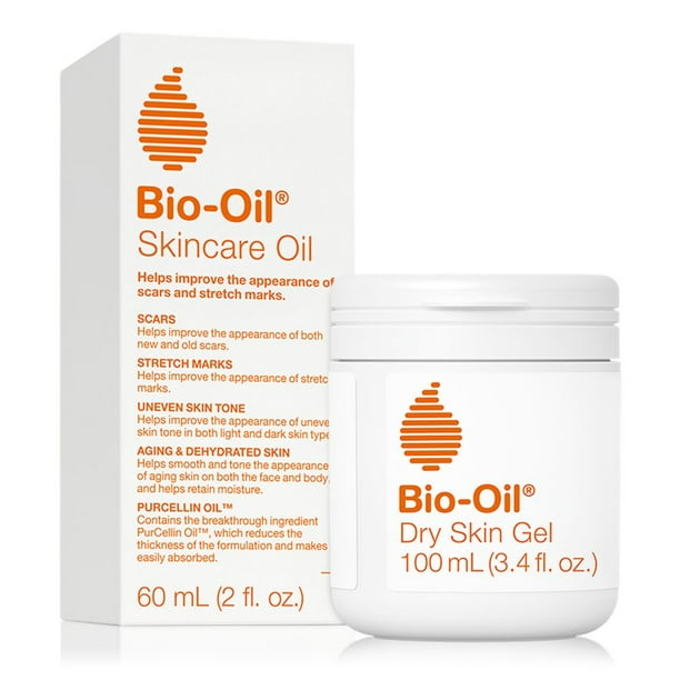 BioOil Dry Skin Gel with Soothing Emollients and Vitamin B3, Non