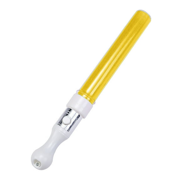 Fdelink Night Lights Luminous Stick Shooting Video Camping Emergency Light Stick Accessories Party Supplies Lightsaber Cross Dressing Yellow