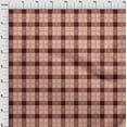 thumbnail image 3 of oneOone Polyester Lycra Peach Fabric Gingham Check Sewing Craft Projects Fabric Prints By Yard 56 Inch Wide, 3 of 4