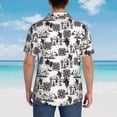 thumbnail image 6 of Daiia Beach Hawaiian Shirt for Men Gentle Cotton Regular Short Sleeve Casual-X-Large, 6 of 9