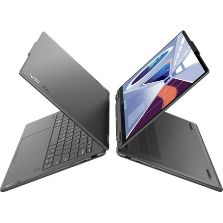 Lenovo Yoga 7i 14" 2.2K Touchscreen Laptop, 2-in-1, Intel Evo Platform, Intel Iris Xe Graphics, Intel Core i5-1335U, 8GB RAM 1TB SSD, Fingerprint, WiFi 6E, Backlit KB, Win11, Storm Grey, W/GaLiMu