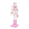 thumbnail image 3 of Soldado Cascanueces de Navidad Decoración navideña Figura de Cascanueces de Madera para Espada Blanca, 3 of 9