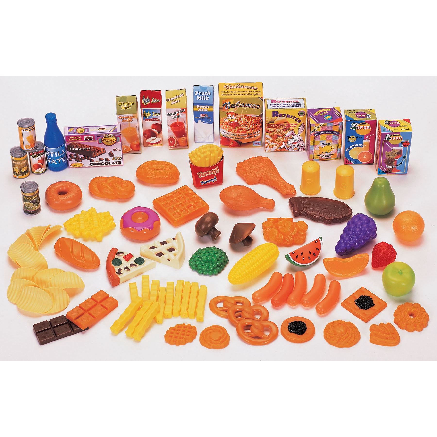 Children's 80 Piece Deluxe Pretend Play Food Set, Children Ages 3 & Up