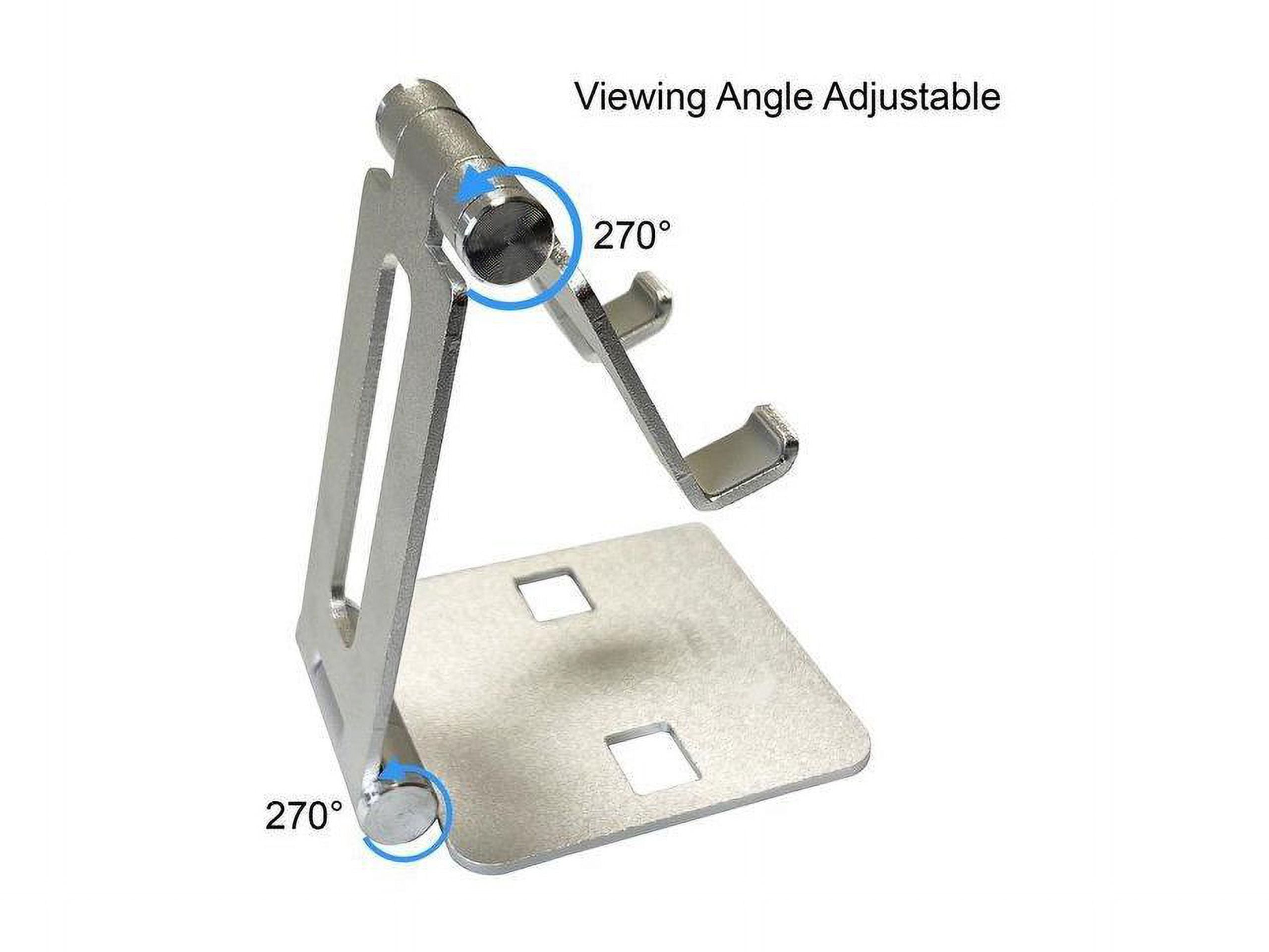 Amer Mounts Simplicity Folding Phone Stand [Bright Aluminum] (ezpad20-01)