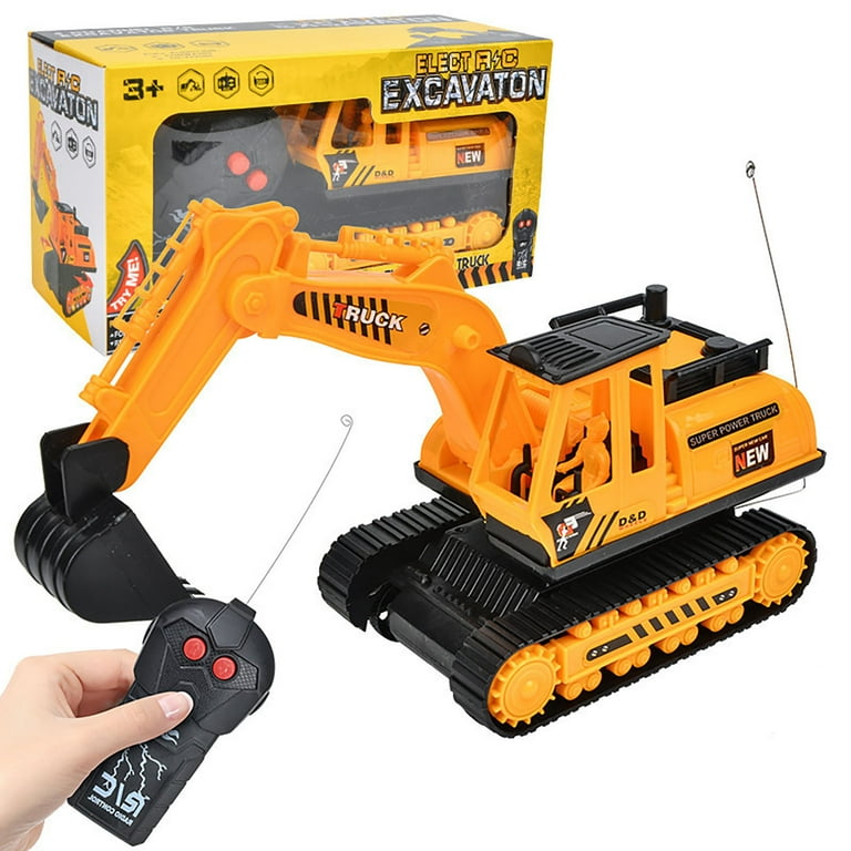 Tarmeek Remote Control Excavator Toys Car Excavator Trucks for