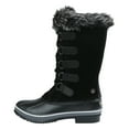 thumbnail image 4 of Northside Womens Kathmandu Waterproof Insulated Leather Tall Winter Snow Boot, 4 of 6