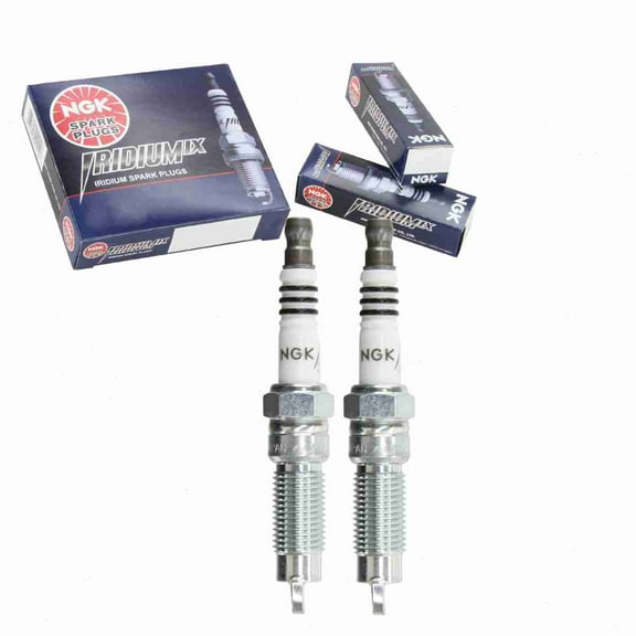 2 pc NGK 372 Iridium IX Spark Plugs for Ignition Wire Secondary Fits select: 2008-2010 FORD F150, 2008-2010 FORD F250