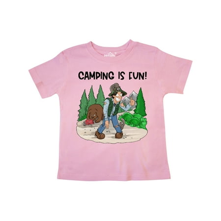 

Inktastic Camping is Fun! Gift Toddler Boy or Toddler Girl T-Shirt