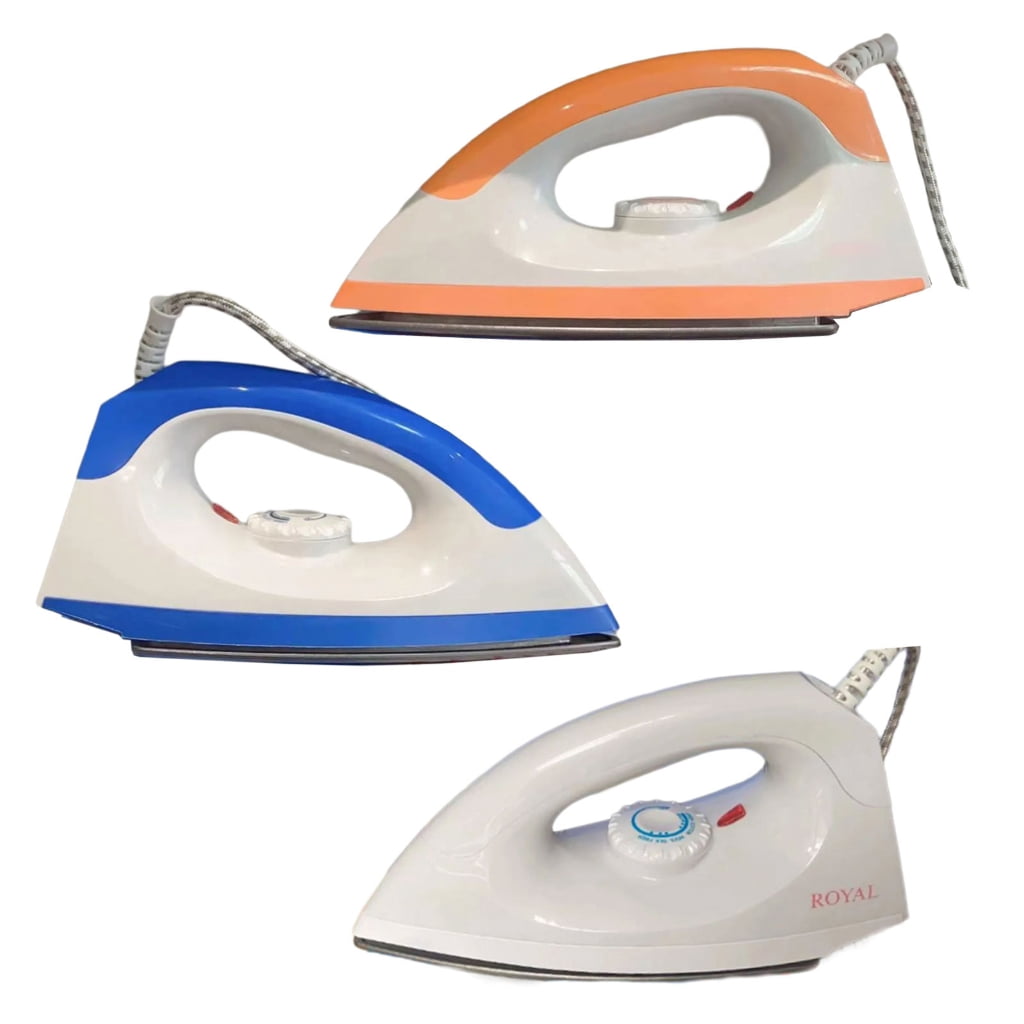 Sinyiin Handheld Clothes Irons Steamer Portable Small Dry Steam Ironing Board Ergonomic Handle Dry Iron for Clothes Enduring