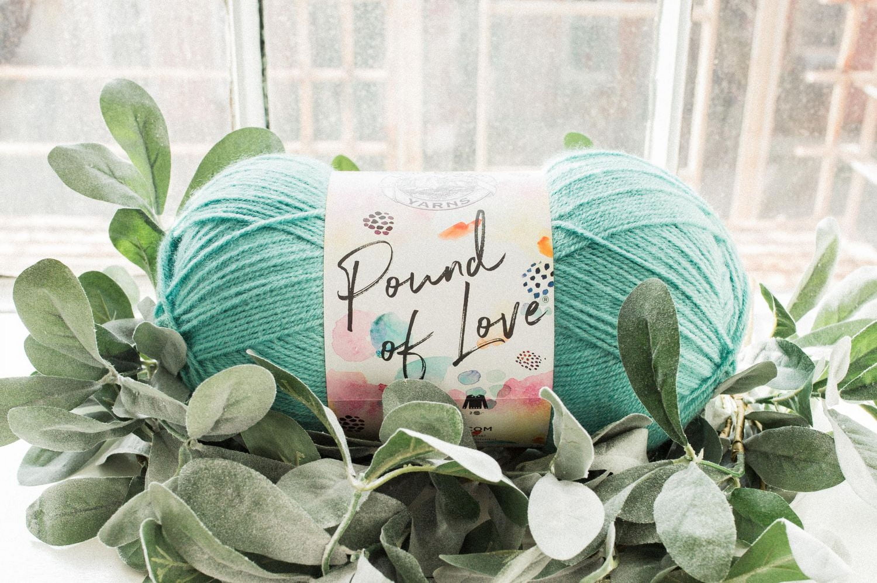 Lion Brand Pound of Love Fil - Blanc Antique