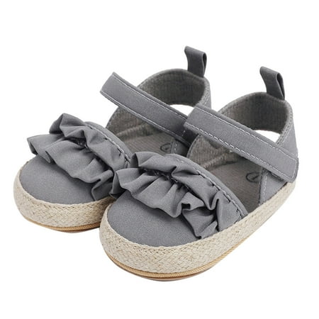 

Baby Shoes Girls Ruffles Shoe First Walkers Shoe Summer Flat Sandals Weeding Guest Party Shoes For Child Dress Footwear