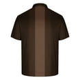 thumbnail image 5 of WAVSUF Lapel polo Shirt for Mens Soft Pique Polos T-Shirt Brown Size L, 5 of 5