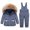#01-Navy toddler snow suit, variant on Toddler Snow Suit Winter Coat and Snow Pants Set, Baby Snowsuit Boys & Girls Snowsuit, Kids Toddler Snowsuit Pants Jacket Suits (#03-Pink2,1-2 Years)