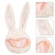 thumbnail image 4 of KAKOWELY Sombrero de conejito de peluche, sombrero con orejas de conejo, sombrero para fiesta, accesorio para disfraz de cosplay, 4 of 5