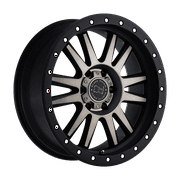 Black Rhino Cast Aluminum Rim BRTNY 17X9 6X120 M-BLK-MCH-DDT 30MM, 1790TNY306120M67