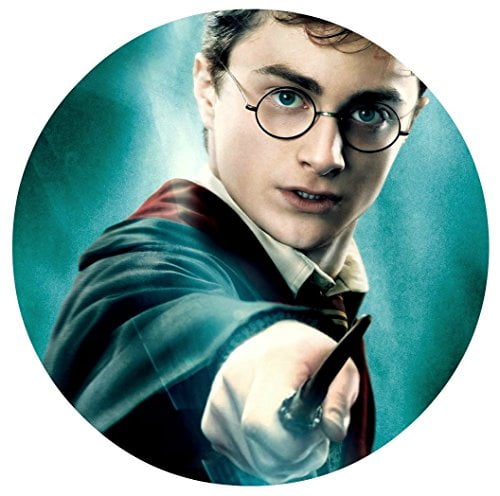 HARRY POTTER VARIOUS 8" Round Premium Icing Sheet Customised Cake Topper 