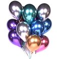 thumbnail image 1 of Globos de fiesta 60 piezas Globos de látex metálicos de colores surtidos Globos de helio de cumpleaños Adepaton  ZJWJ085, 1 of 5