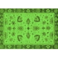 thumbnail image 1 of Ahgly Company Indoor Rectangle Oriental Green Traditional Area Rugs, 4' x 6', 1 of 4