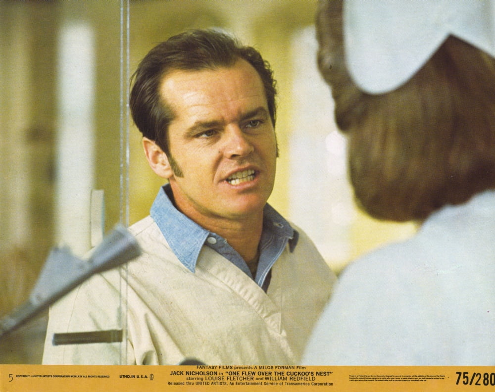 Film still of Jack Nicholson in One Flew Over The Cuckoos Nest Photo