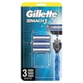 thumbnail image 1 of Repuestos Para Afeitar Gillette Mach3 Aqua Grip 3 pzas, 1 of 5