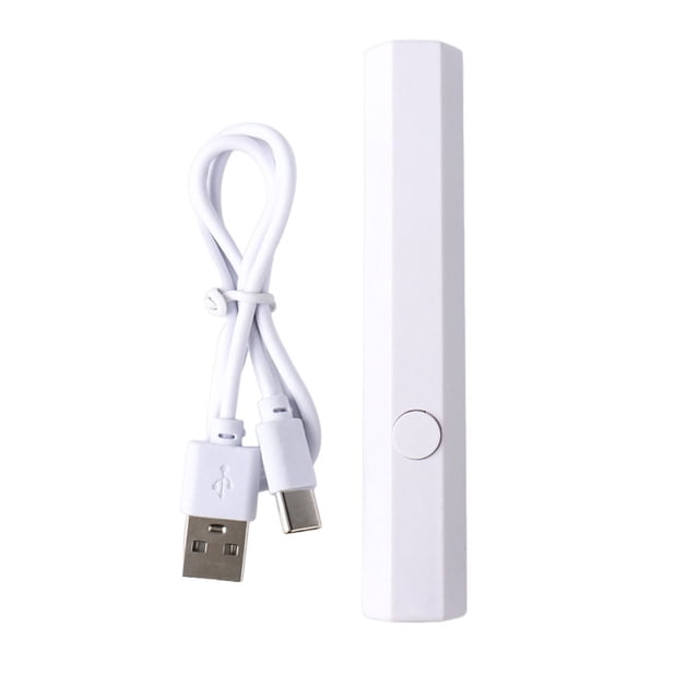 fastboy Portable Nail Dryer Machine Home Travel Tools Lightweight Professional LED Lamp Mini Gel Light Hexagonal/White
