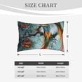 thumbnail image 3 of Fotbe Colorful Birds Pine Branch Pillow Cases - Envelope Closure - Luxury, Extra Soft, Cooling Pillow Covers - Wrinkle, Fade, Stain Resistant-16"x24", 3 of 8