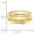 thumbnail image 2 of Primal Gold 10 Karat Yellow Gold 6mm Milgrain Comfort Fit Band Size 14, 2 of 4