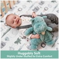 thumbnail image 3 of Peluche de peluche GUND Baby Oh So Snuggly Hippo Teal, 3 of 8