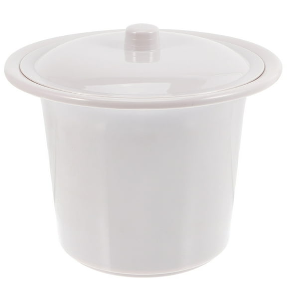 MUSEYA Easy to Clean Portable Urinal with Lid Grey 1Pack for Disabled