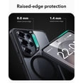 thumbnail image 4 of Funda para teléfono ESR Galaxy S26 Plus compatible con MagSafe, resistente a golpes, negra, 4 of 8