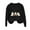Black, variant on Crewneck Sweatshirts Women Halloween Pumpkin Ghost Graphic Pullover Tops Teen Girls Long Sleeve Cute Sweatshirt Y2K Clothes Army Green S