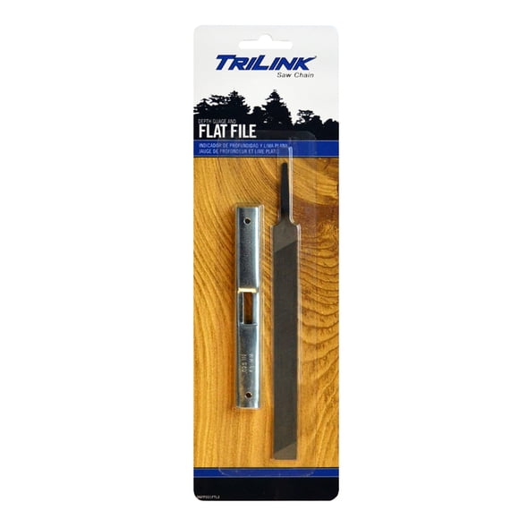 TriLink DGFF001TG2 Jauge de Profondeur et Fichier Plat Compatible Avec/remplacement pour Jauge de Profondeur Oregon et Fichier Plat