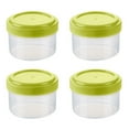 thumbnail image 2 of Hicess 4Pcs Condiment Boxes Large Opening Stackable with Lid Dust-proof Translucent Spice Holding Sauce Squeeze Bottle Mini Seasoning Boxes for Kitchen, 2 of 8