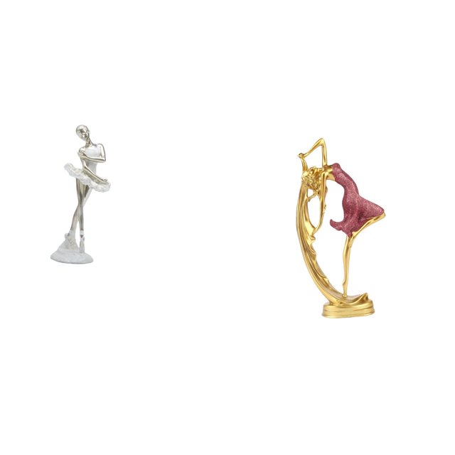 Figura De Bailarina, Adorno De Escritorio, Escultura Artística Creativa Y Moderna De Bailarina Para Dormitorio, Chimenea, Entrada De Oficina, Estatua De Bailarina De Ballet, Escultura De