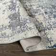 thumbnail image 5 of Livabliss Area Rugs for Living Room, 3x7 Monaco Modern Blue Runner Rug, Bedroom Dining Room Home Decor Stain Resistant Carpet (2'7" x 7'3" Runner), 5 of 8