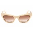 thumbnail image 2 of BURBERRY BE4409 409213 Beige Brown Gradient 51 mm Women's Sunglasses, 2 of 2