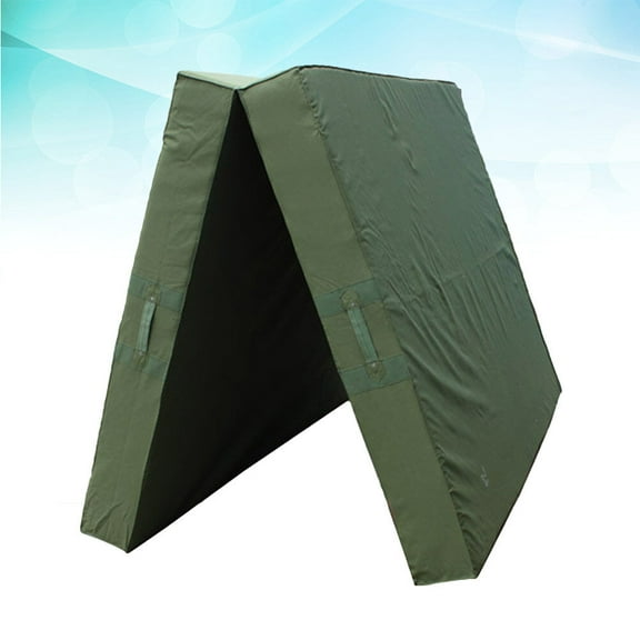 KAKOWELY Thick Gym Mat with Balance Support for Athletes Green 1Set