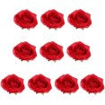 thumbnail image 1 of 10pcs Wedding Scene Rose Decors Simulate Rose Ornaments Romantic Flower Decor, 1 of 1