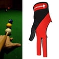thumbnail image 2 of Billiards Three Unisex Non Slip Professional Left Hand Breathable Red, 2 of 8